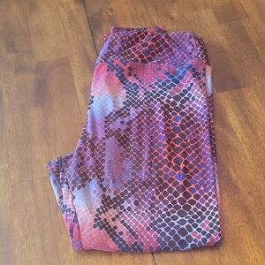 LuLaRoe T/C Snakeskin Print Leggings